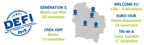 Prêts à relever les 5 DEFIs en Hauts-de-France