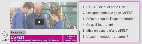 Retour sur la conférence AFEST