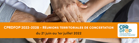 Réunions territoriales CPRDFOP